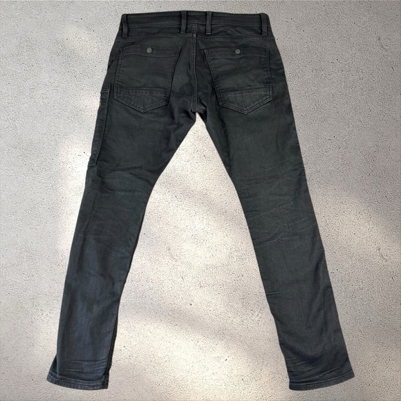 G-Star RAW Men's Powel Super Slim Fit Cargo Moto Jeans Pants Size 34x30 - Picture 6 of 8